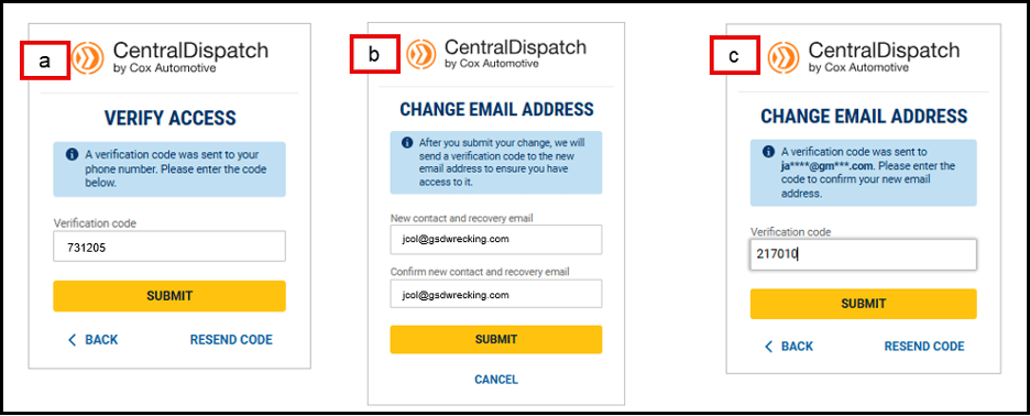 Managing Your Profile - Central Dispatch